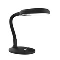 Hastings Home Natural Sunlight Desk Lamp for Reading and Crafting, Adjustable Gooseneck, Home and Office, Black 787142IHX